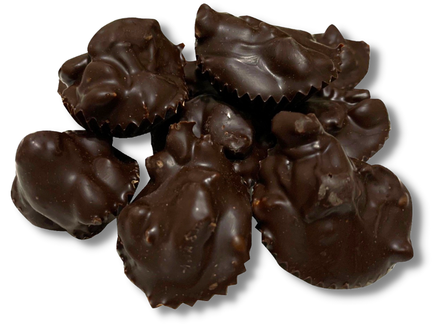 Enjambre de chocolate oscuro con nuez y pasas – Mamabina